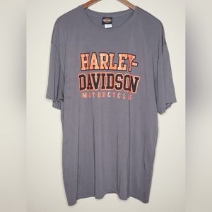 New Without Tags-Harley Davidson Gray T-Shirt XXL 2XL Belize‎